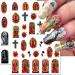 Dornail Virgin Mary Nail Art Stickers - 12 Sheets | Christian Jesus & San Judas Design | 3D Self-Adhesive Decals for DIY Nail Decorations - Buy Online on GoSupps.com