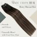 Buy Laavoo Brown Microring Extensions | Real Hair Balayage #2/8/2 - 60cm Ombre Micro Loop 1g/s | Premium Quality International Shipping - Buy Online on GoSupps.com