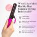 Eva NYC Healthy Heat Mini Hair Curler - 1.1-Inch Ceramic Hair Wand for Short & Long Hair Travel-Friendly Moondust - Shop Now - Buy Online on GoSupps.com