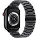 EPULY Compatible with Apple Watch Band 49mm 45mm 44mm 42mm 41mm 40mm 38mm Business Stainless Steel Metal Wristband for iWatch SE & Series Ultra se 8/7/6/5/4/3/2/1 A-Black 45mm 44mm 42mm 49mm - Buy Online on GoSupps.com