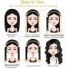 AOT Heatless Curlers Headband - Gold DIY Styling Rod for Soft Wave Curls - Elastic Hair Band for Long & Medium Hair - Buy Online on GoSupps.com