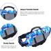 Dog Life Jacket Pet Floatation Life Vest Dog Lifesaver Preserver Swimsuit with handle for Water Safety at Beach Pool Boating (M) - Buy Online on GoSupps.com