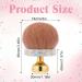 Large Kabuki Makeup Brush for Streak-Free Self Tan Application | Premium Bronze Blend Back Applicator with Rhinestones - Perfect for Face & Legs - Buy Online on GoSupps.com