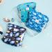 Cutebone Male Washable Dog Diapers - 3 Pack Reusable Belly Bands with Velcro for High-Suction Fit | Crabs Dolphins & Sea Lions | Size L (43-53.5cm) - Buy Online on GoSupps.com