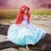 EUPSIIU Mermaid Wigs Costume Angels Princess Little Mermaid Pretend Fancy Dress Up Costume Wig Red Long Curly Cosplay Wig Adult Kids Mermaid Themed for Halloween Christmas Masquerade Party (Red) - Buy Online on GoSupps.com