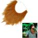Buy Sueal False Beard Costume - Green U-Shaped Mustache for Kids & Adults | Funny Cosplay Hair Accessories - Buy Online on GoSupps.com