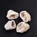 Natural Crystal Rough Unopened Natural Agate Geode Raw Crystals Lucky Cluster Cave Collection 4-6 cm White-yellow - Buy Online on GoSupps.com