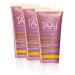 TAAJ | Abhyanga Blackcurrant Shower Jelly | Anti-Oxidant Virtues | Gently Cleanses the Skin | The skin is Delicately Perfumed | Made in France | Vegan | CrueltyFree | Set of 3x200ML