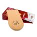 1 x Heel Raise Heel Lift Elevator Heel Pad Orthotic Wedge Many Widths and Heights Leather Cover Kaps Topmed Plus Supplied to NHS 1 Piece (Height 25 mm / 1.0 inch - Size L)