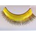 Eulenspiegel 000144 - Gold Metallic Artificial Eyelashes & Special Eyelash Glue for Carnival & Theme Parties - 1 ml Instructions Included - Buy Online on GoSupps.com