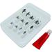 12 Halloween Themed Fake Nails with Glue (HN8) - Buy Online on GoSupps.com