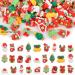 FEIlei 1Bag Resin Christmas Charms Christmas Flatback Decoration Ornaments for Nail Art Craft Making DIY Crafts - Buy Online on GoSupps.com