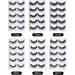 Eyelashes 3D False Eyelashes Waterproof and Fluffy Handmade Eyelashes Natural Look Reusable Natural Eyelashes Cruelty Free 5 Pairs (SD57) - Buy Online on GoSupps.com