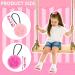 8pcs Pom Ball Hair Ties for Girls - Fluffy Pom Pom Hair Bands for Kids - Elastic Fur Ball Ponytail Holders - Hair Accessories for Women & Kids - Buy Online on GoSupps.com
