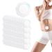 Lot de 50 patchs d'huile de ricin pour nombril l'huile de ricin autocollants (sans huile)