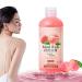 Mud Rub Gel Rubbing Mud for Skin Mud Scrub Cream for Body Rubbing Mud Cream Body Scrub Mud Rubbing Artifact Mud Rub Exfoliating for Skin (Peach)