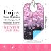 Cherry Blossoms Adult Bibs for Women - Waterproof & Reusable with Crumb Catcher - 3 Pack, Ideal for Seniors & Elderly - Buy Online on GoSupps.com