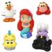 Disney Store The Little Mermaid 5 Pc. Bath Toy Set for Kids with Bucket and Figures - Ages 6 Months - Buy Online on GoSupps.com