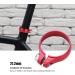 Bicycle Quick Release Seat Post Clamp 27.2mm Red | Aluminum Alloy Bolt Lock - Buy Online on GoSupps.com