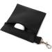 BuyAgain Golf Tee Pouch - Professional Zipper Golf Tee/Ball Bag with Metal Lobster Claw Clip - Black - Buy Online on GoSupps.com