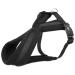 Trixie Premium touring harness Size L: Breast circumference 60 100 cm/25 mm in black-sporty dog harness with pleasant fleece padding continuously adjustable for large dogs 204101 black Large 60-90 cm/25 mm