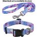 Shop Mihqy Adjustable Dog Collar - Soft & Comfortable Bohemian Design for All Sizes | Monstera Flower Pattern - Buy Online on GoSupps.com