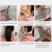 Adjustable Neck Support for Posture Correction | 360 Cervical Traction Device for Pain Relief - Gray - Buy Online on GoSupps.com