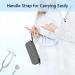 Stethoscope Hard Carrying Case for 3M Littmann/MDF/ADC - Gray | Extra Mesh Pockets for BP Cuffs, Penlight, Nurse Accessories - Buy Online on GoSupps.com