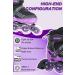 Adjustable Kids Inline Skates | Purple&Black Roller Blades | Light-Up Wheels | Beginner Outdoor & Indoor Skates for Boys & Girls | Medium-Big Kid Size - Buy Online on GoSupps.com
