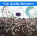 Organic 400 Count Pure Cotton Balls - Super Soft Absorbent & Multipurpose for Makeup Lotion Nail Polish | Premium Quality | International Shipping - Buy Online on GoSupps.com