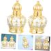 Buy CAXUSD 6 STK Essential Oils & Holy Water Bottles - 10ml Roller Bottles for Baptism Decorations - Travel-Friendly Glass Jugs - Buy Online on GoSupps.com