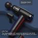 URORU Portable Deep Tissue Massage Gun for Athletes - Professional Lightweight Body Massager in Black-04 - Buy Online on GoSupps.com