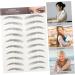 Mipcase 36 Pcs Eyebrow Stickers Waterproof Makeup Eyebrows Temporary Brow Tattoos Black Eyebrow Pretty 4d - Buy Online on GoSupps.com