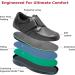 Orthofeet Diabetic Shoes for Men - Comfort & Protection. Arch Support, Arch Booster, Ergonomic Sole. Broadway 9.5 XX-Wide Black - Buy Online on GoSupps.com