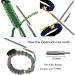 14 Pcs Paracord Needle Set with Marlin Spike and Smoothing Knotters Tool - Stainless Steel Accessories for Paracord and Leather Work - Buy Online on GoSupps.com