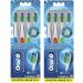 Oral-B Bacteria Blast Toothbrush - Soft  Green & Yellow (4 Count  Pack of 2) - Buy Online on GoSupps.com