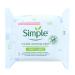Simple Kind to Skin Micellar Remove Waterproof Make-up Cleansing Wipes for Sensitive Skin 25 Wipes