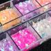Buy Gzsyy Nail Art Glitter Sequin Flakes - Iridescent Chunky Nail Glitter for 3D Holographic Designs | International Shipping Available - Buy Online on GoSupps.com