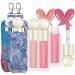 Liquid Blush Set  Liquid Contour  Cream Blush for Cheeks Eyes Lips  Makeup Blush Liquid Beauty Wand with Soft Velvet Misty Natural Matte Finish  Smooth Moisturizing Lightweight Breathable (01&02)