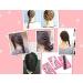 Healtheveryday 6pcs Women Fashion Hair Styling Clip Hair Braider Twist Styling Braid Tool Magic Wonder Holder Clip DIY French(Black White Gray) - Buy Online on GoSupps.com