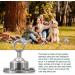FOVERN1 360 Swivel Dog Tie Out Stake | Heavy Duty Rust Proof Dog Anchor | Cat Tether Holds 1000Lbs | Yard Camping Outdoor | Silver - Buy Online on GoSupps.com