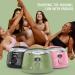 Waxing Kit Wax Kit for Women Men MaxFlat Digital Wax Pot Hard Wax Kit with Wax Accessories Brazilian Wax (Green) - Buy Online on GoSupps.com