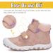 Mishansha Boys & Girls Hiking Shoes - Non-Slip Trekking Boots for Kids (EU Size 24-38) - Pink Outdoor Footwear - Buy Online on GoSupps.com
