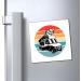 Hilarious Old-Fashioned Nostalgic Automobiling Sweets Van Humorous Soft-Serve Commercial Truck Enthusiast Magnets 4" 4" - Buy Online on GoSupps.com