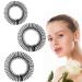 Clear Full Circle Stretch Comb Headband Set for Women - 3pcs Tooth Flexible Plastic Comb - Buy Online on GoSupps.com
