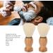 Tumnea Mini Shaving Brush | Soft Synthetic Wooden Handle for Travel & Home | Perfect Men's Shaving Brush - Buy Online on GoSupps.com