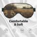SSIMOO Deer Soft Sleep Eye Mask | Breathable Travel Eye Patch for Relaxation | Perfect for Women - Buy Online on GoSupps.com