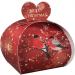 The English Soap Company Luxury Festive Heart Shaped Guest Soaps Merry Christmas 3x20g