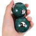 Gleavi 2-in-1 Health Massage Balls - Chinese Cloisonn Baoding Balls for Stress Relief & Wellness - Buy Online on GoSupps.com