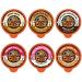 Crazy Cups Flavored Coffee Pods Variety Pack, Medium Roast Flavored Coffee K Cups Variety Pack (Including Pumpkin), Single Serve Coffee in Recyclable Coffee Pods for Keurig K cups Machines, 72 Count
